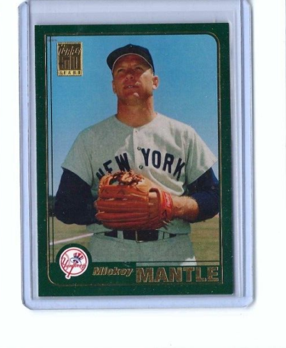 2006 Topps Mickey Mantle Collection #MM2001 New York Yankees